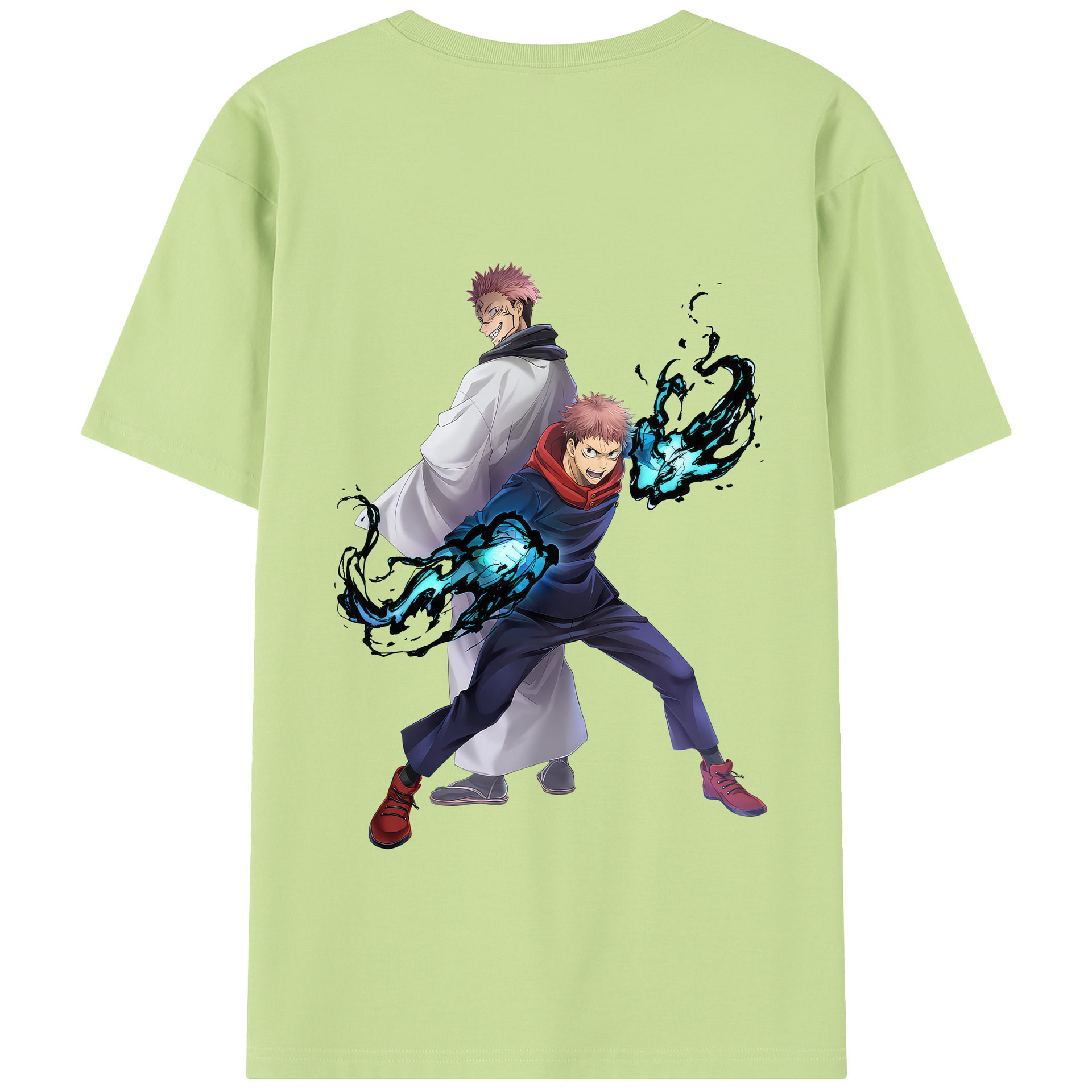 （画像用） 呪術廻戦 Jujutsu Kaisen 綿100％半袖Tシャツ（背面プリント）